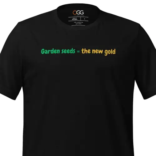 Garden Seeds, the New Gold T-shirt